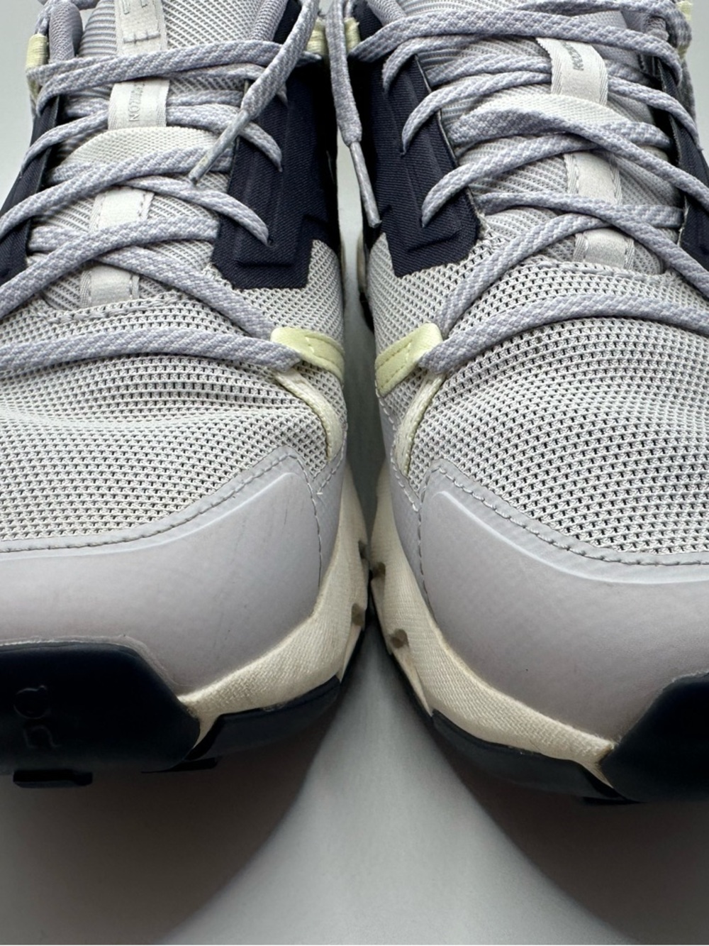 On Running Cloudnova Lightweight Sneakers in Light Gray & Lavender - Picture 3 of 15